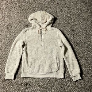 No Boundaries Cream Zip Up Hoodie size M(7/9)
